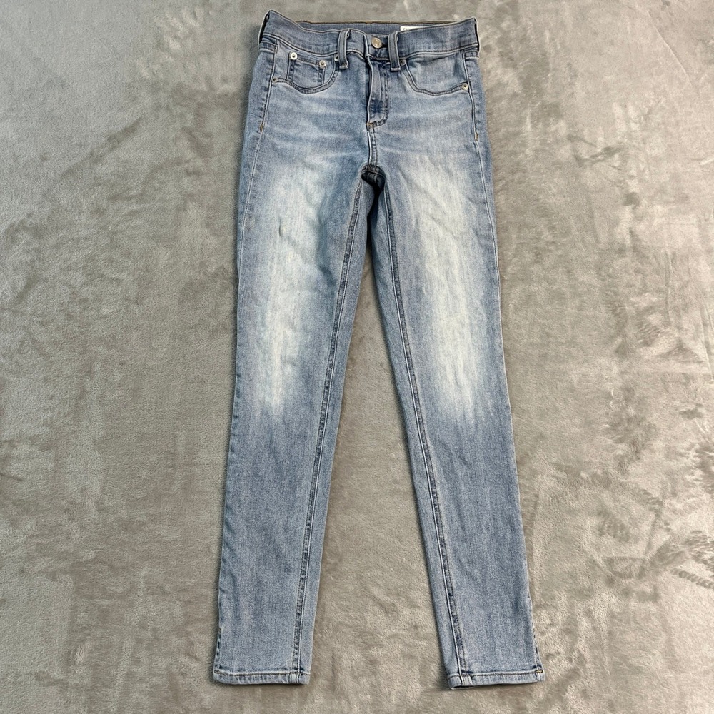 Rag & Bone JEAN 10 Inch Capri Portland Light Wash Skinny Jeans 25 Casual Preppy